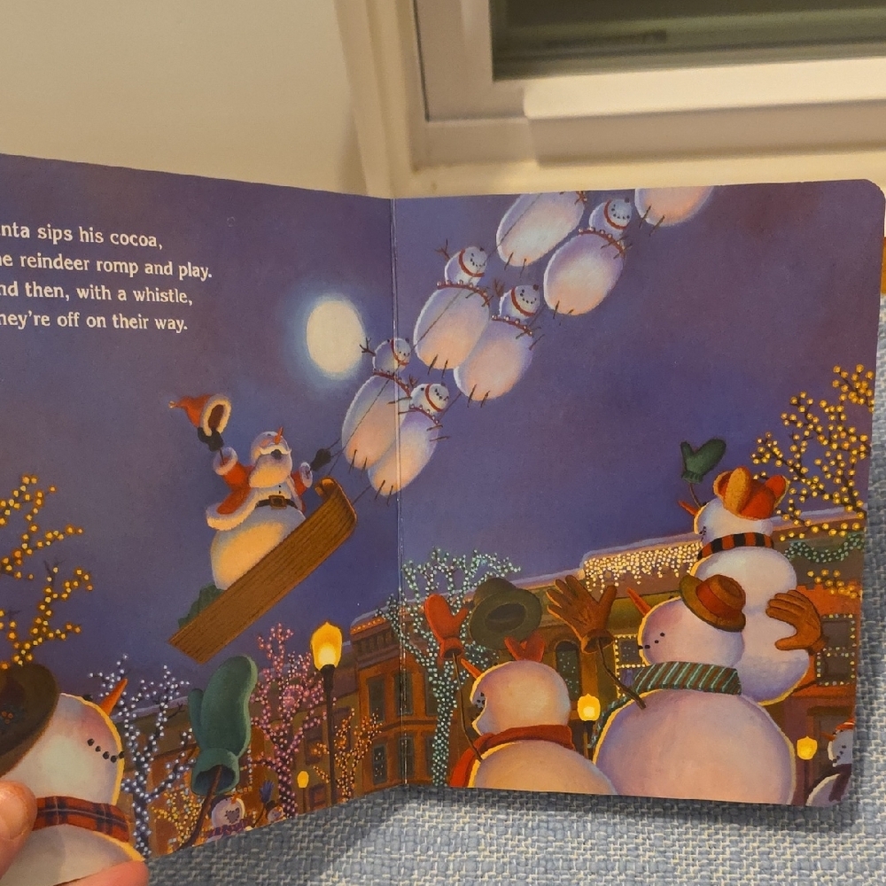 Snowmen at Christmas Board Book - Picture 2 of 2